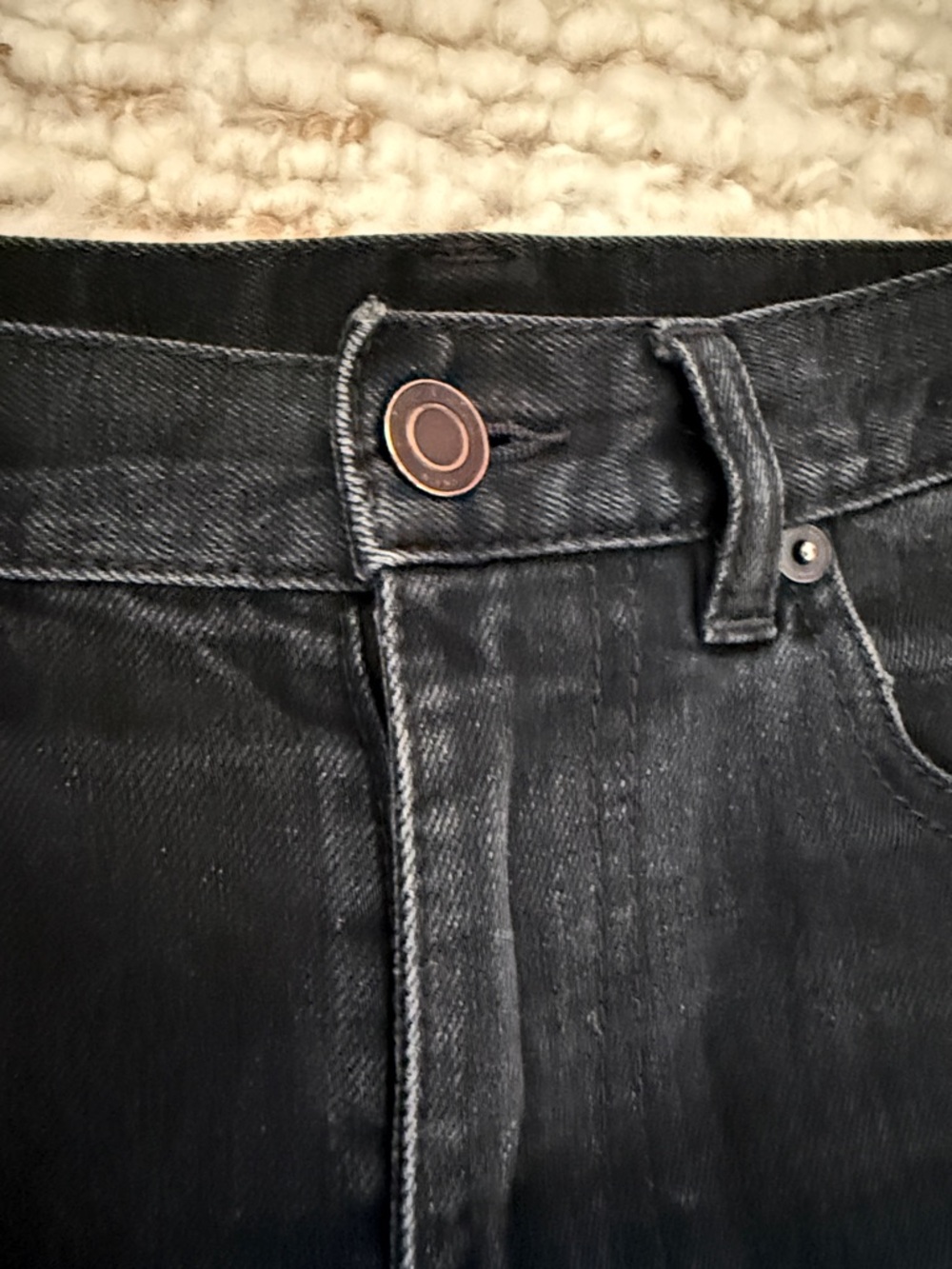 ❤️ $1150 Saint Laurent High-rise straight-leg jeans - Picture 5 of 10